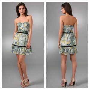 Elizabeth & James Alice Floral Silk Dress